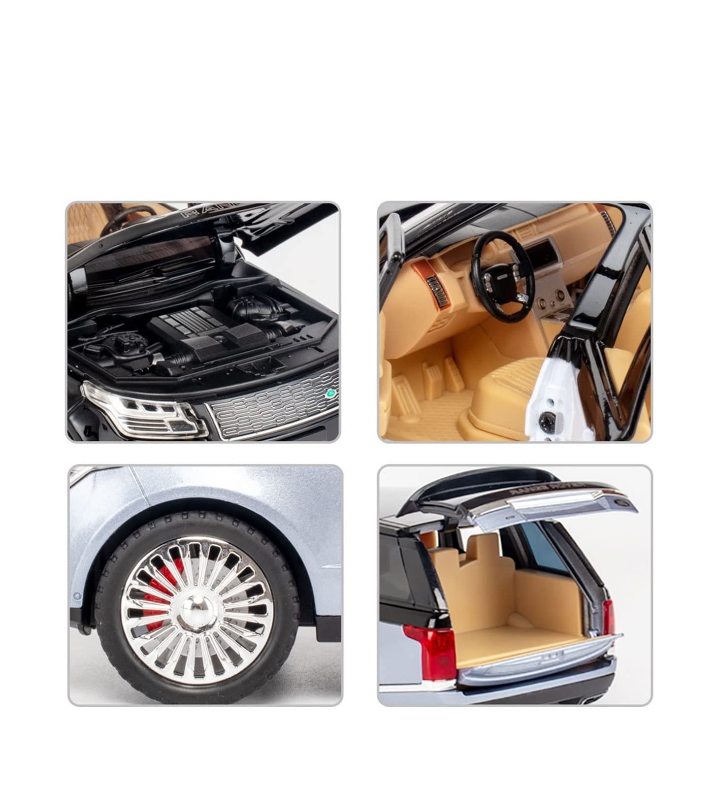 Amazon.co.jp: GRARRO 1/24 ランドローバー レンジローバー 合金